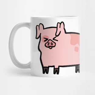 Funny Cute Cartoon Pig Mug